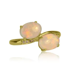 14kt Yellow Gold Opal ring