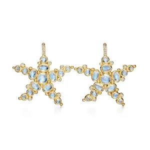 18K Sea Star Earrings