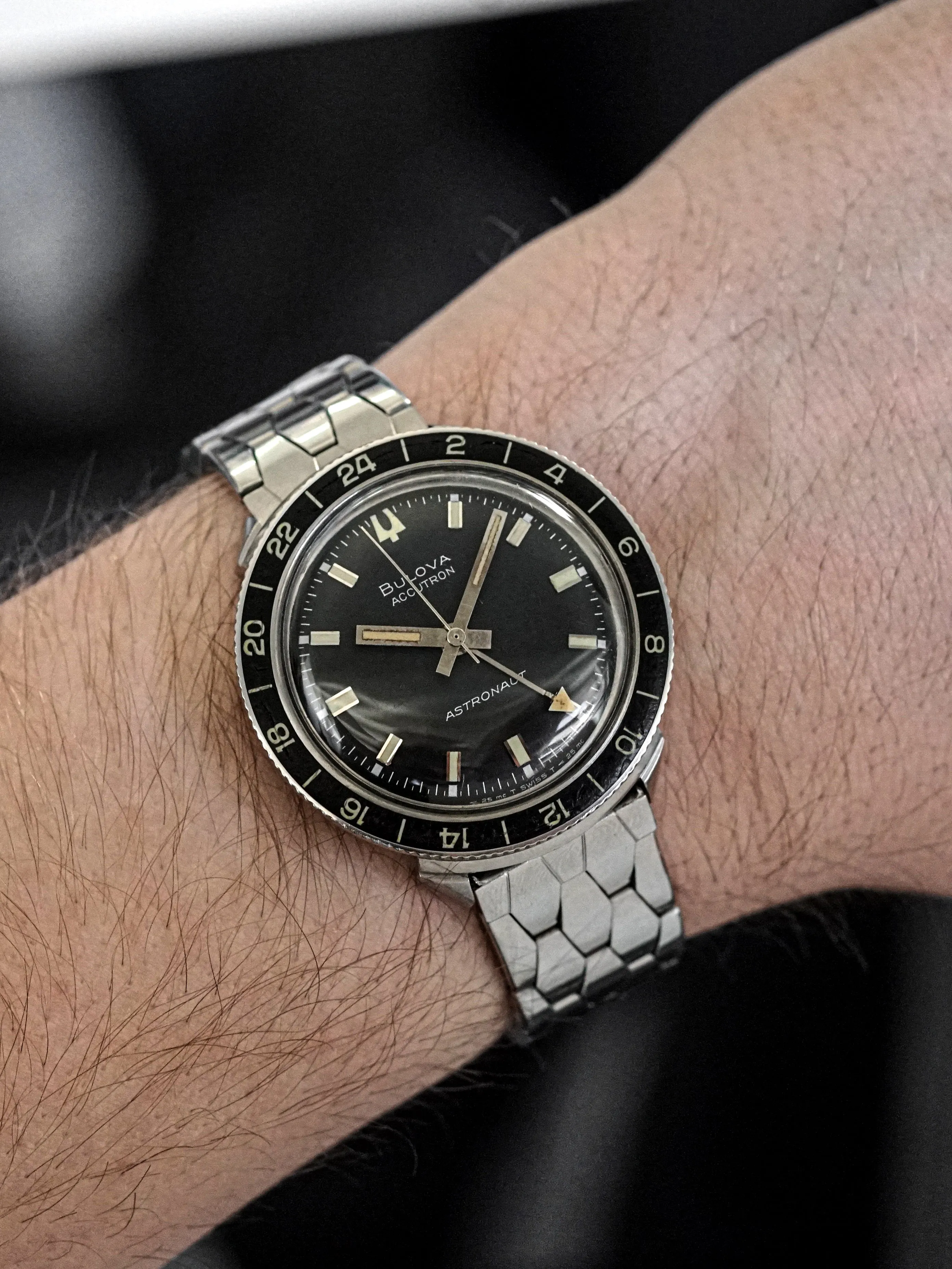 1967 Bulova Accutron Astronaut GMT (Ref. 546-2) "Type 4"