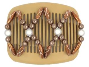 African Butterfly Hair Comb - Dalena Blonde 79