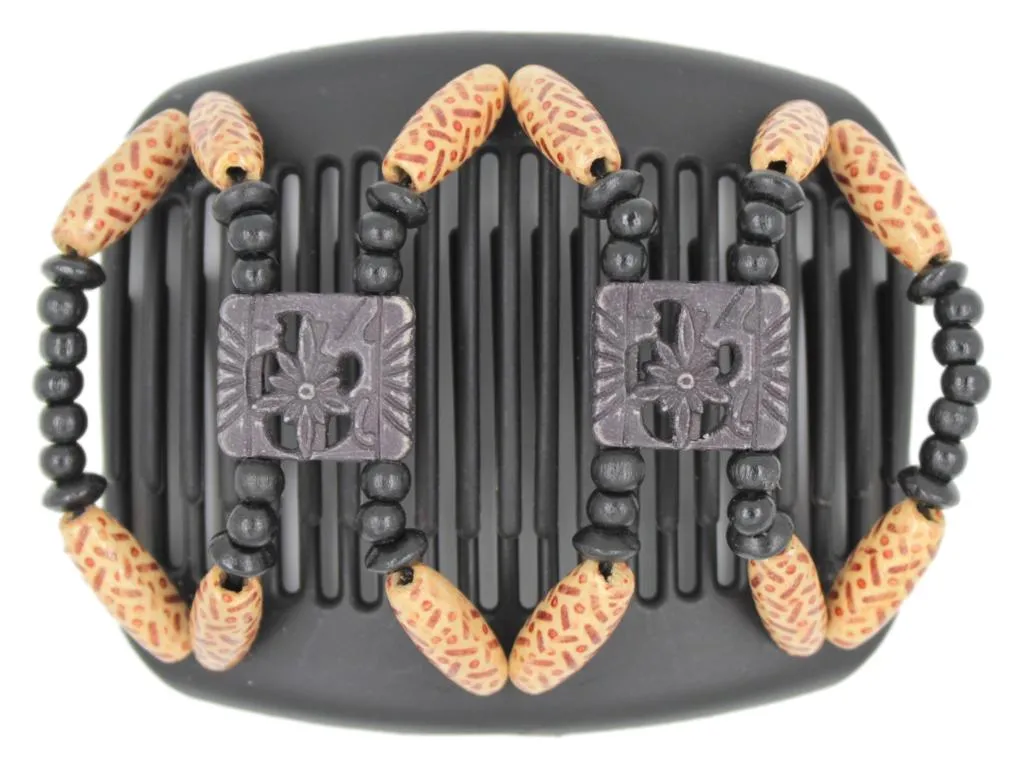 African Butterfly Hair Comb - Dupla Black 129