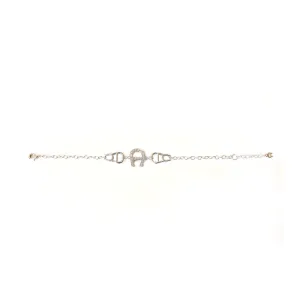 Aigner Bracelet A Logo With Swarovski