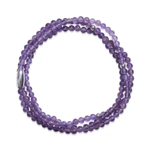 Amethyst | .925 Sterling Silver | Gemstone Wrap