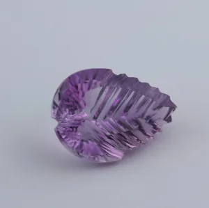 AMETHYST LOOSE GEMSTONE FANCY LEAF SHAPE