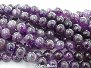 Amethyst | Round Beads | 10mm | AB Grade