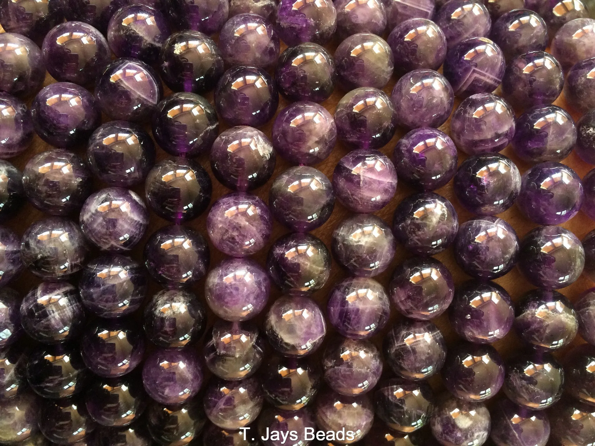 Amethyst | Round Beads | 10mm | AB Grade