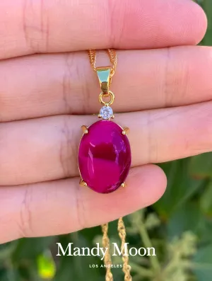 Amethyst Stone Necklace