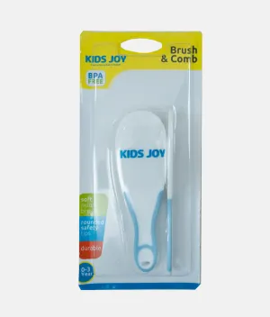 Baby Hair Brush & Comb Set - Blue