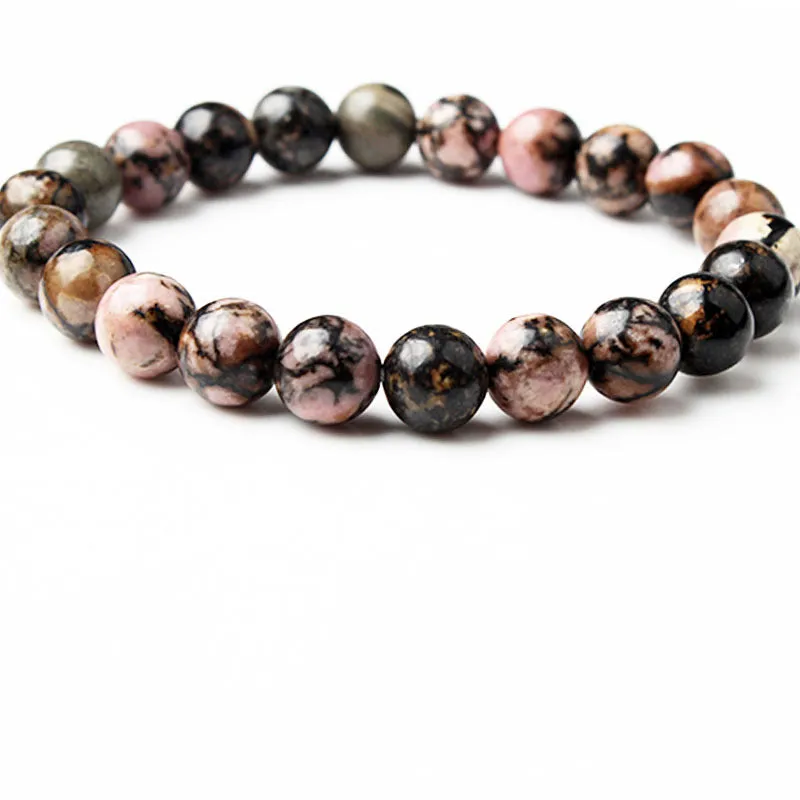 Black line red bracelet