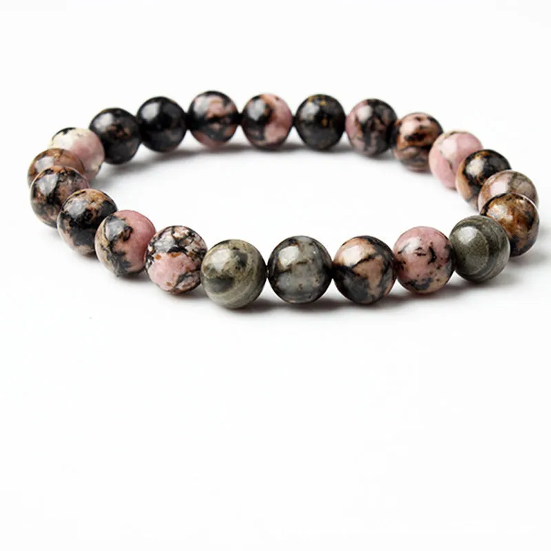 Black line red bracelet