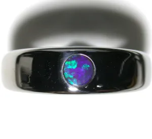 Blue solid  boulder opal from Quilpie