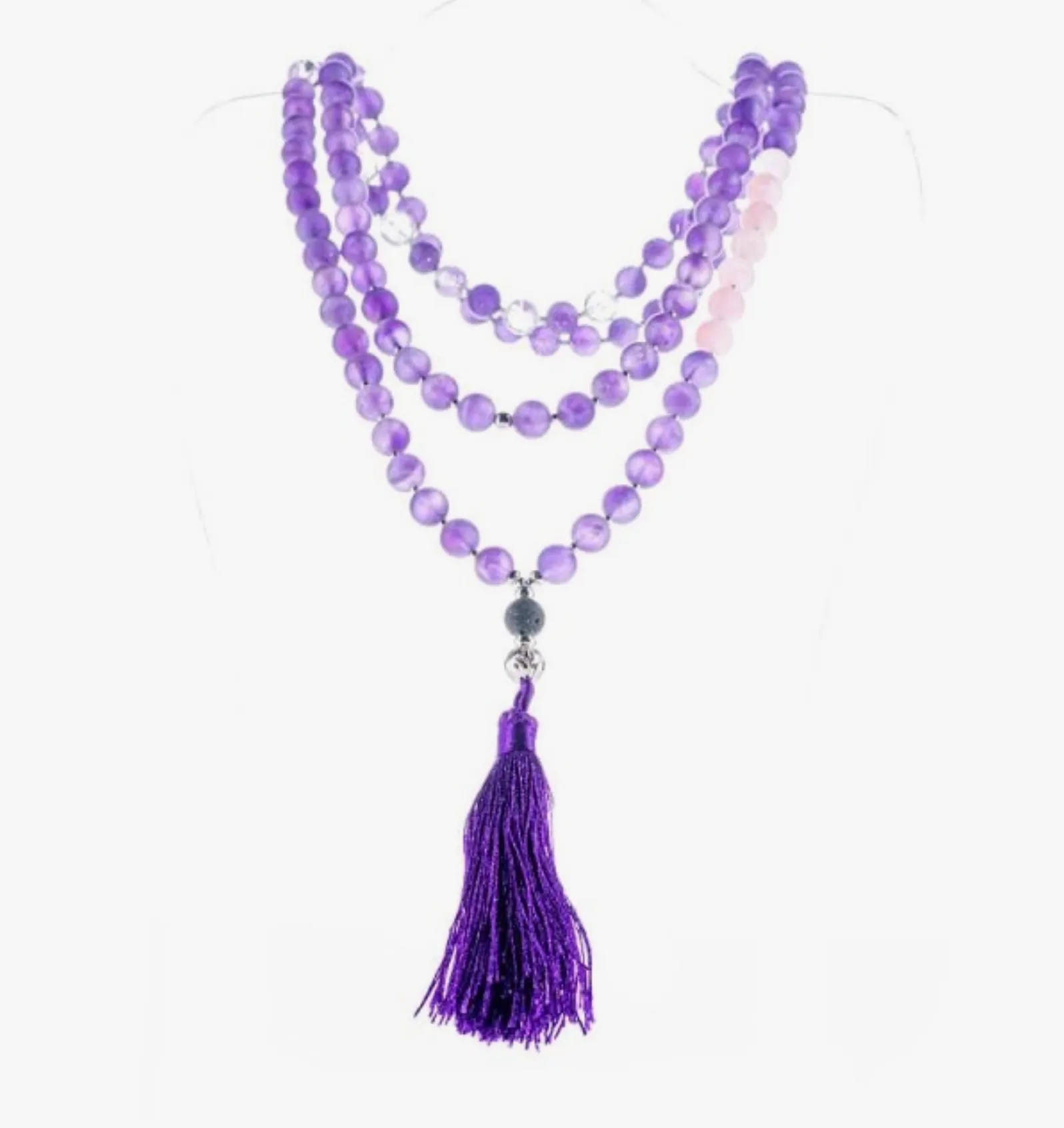 Bodhi Charms | Crystal Mala Necklace