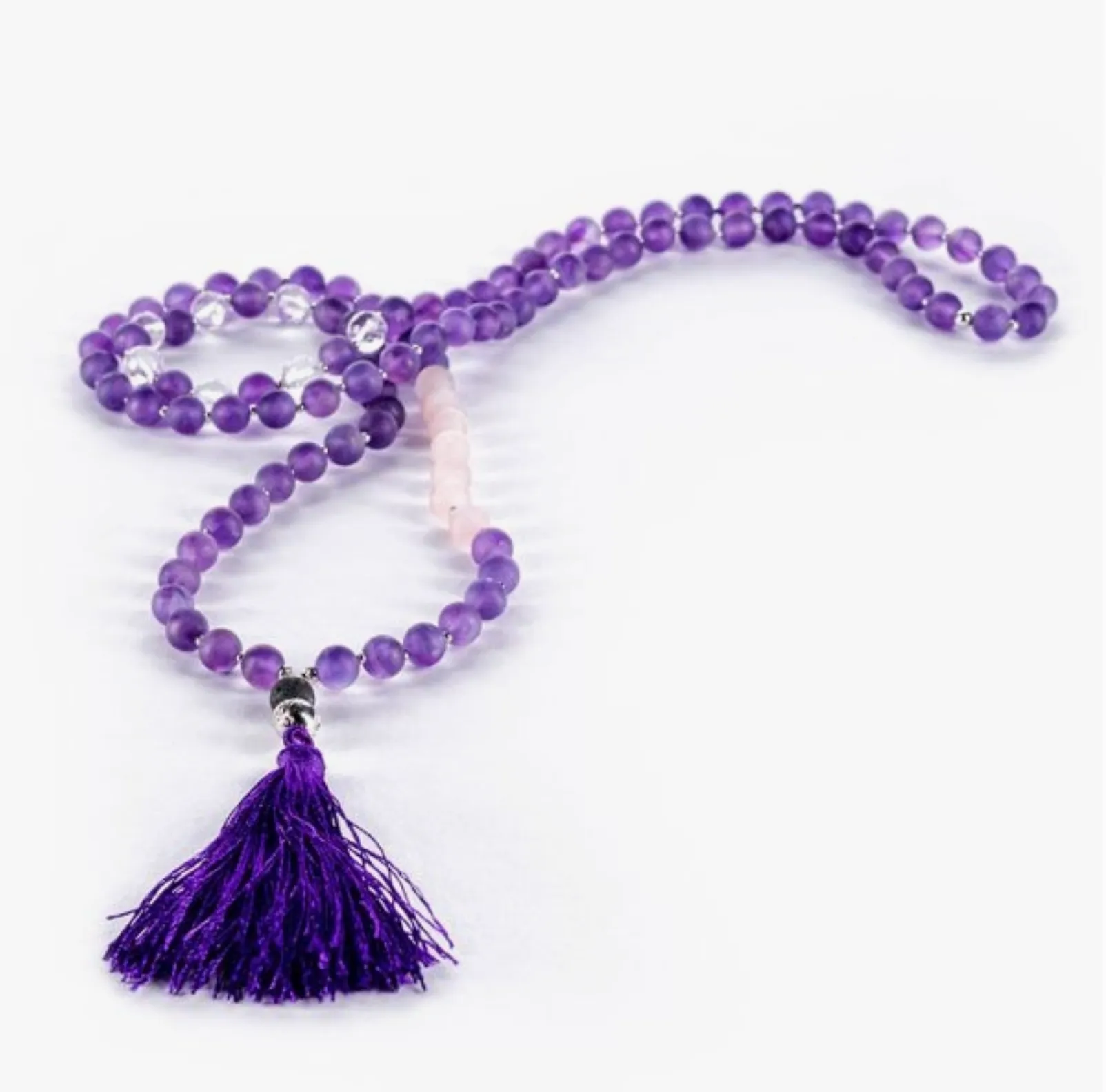 Bodhi Charms | Crystal Mala Necklace