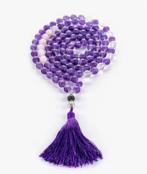Bodhi Charms | Crystal Mala Necklace
