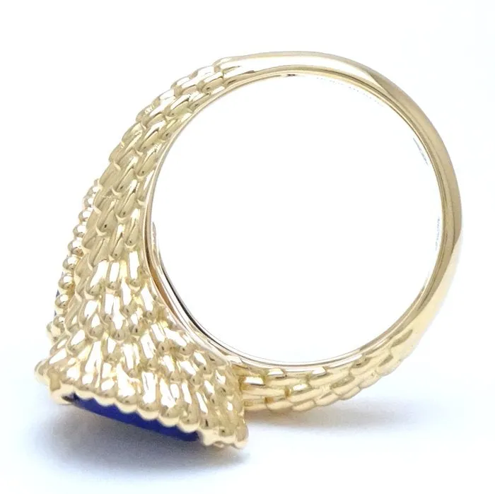 Boucheron Serpent Boheme Lapis Lazuli Ring