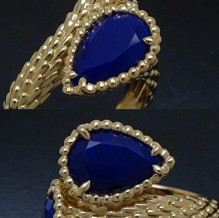 Boucheron Serpent Boheme Lapis Lazuli Ring