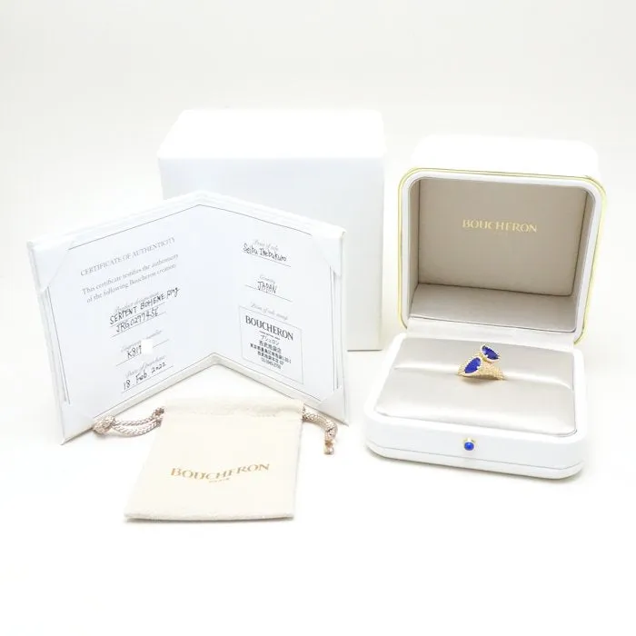 Boucheron Serpent Boheme Lapis Lazuli Ring
