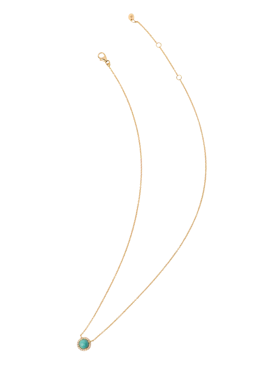 Christina Greene 14K Gold & Diamond Pendant Necklace