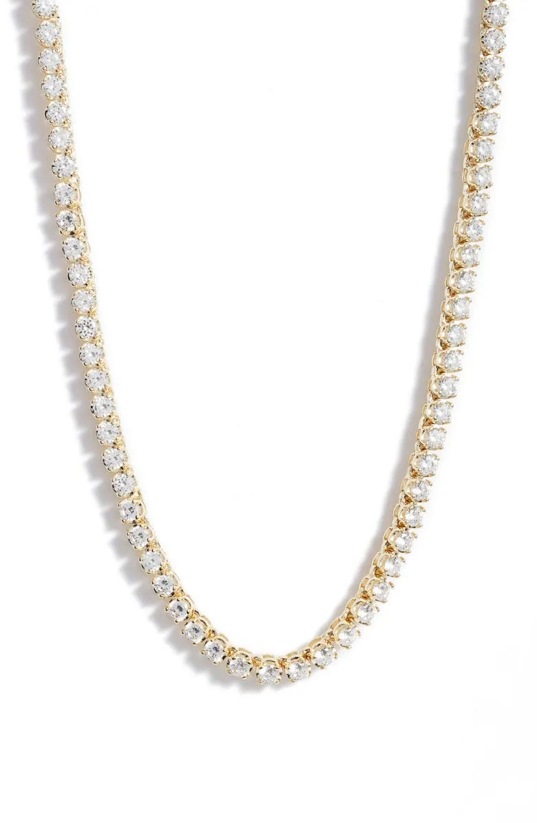 Classic Tennis Necklace | More Colors Available