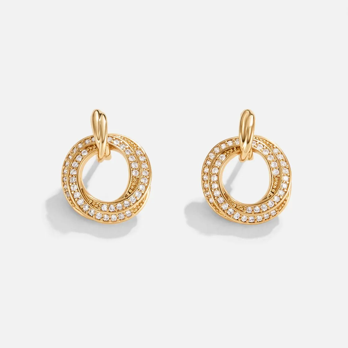 Crystal Infinity Earrings
