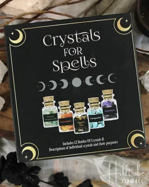 Crystals For Spells Crystal Chip Bottle Set