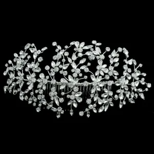 Crystals Rhinestone Big Bridal Wedding Headbands Hair Combs 0621R