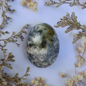 Dendritic Opal Palm Stone (#28)