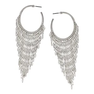 ELLE CHANDELIER HOOP EARRINGS