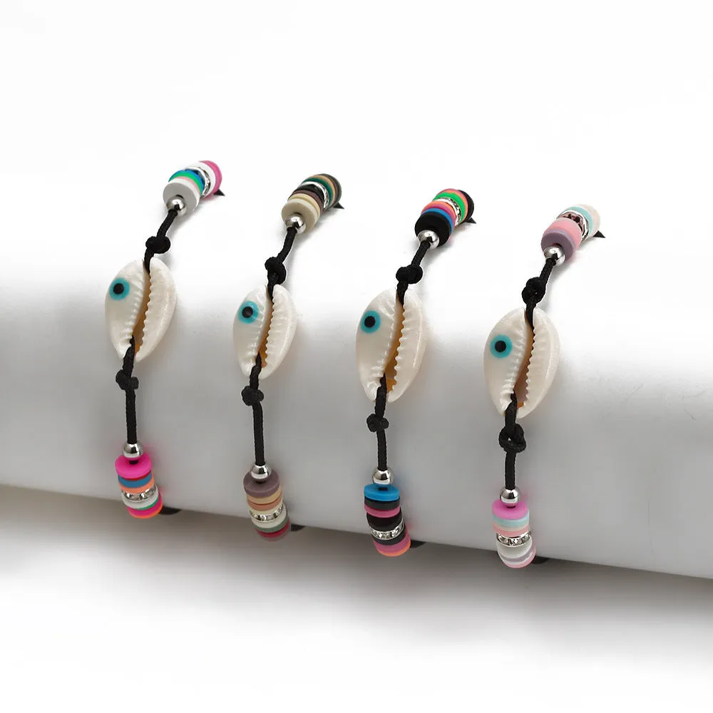 European And American Shell Beach Couple Bracelet