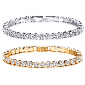 Fashion Cubic Zirconia Crystal Bracelet