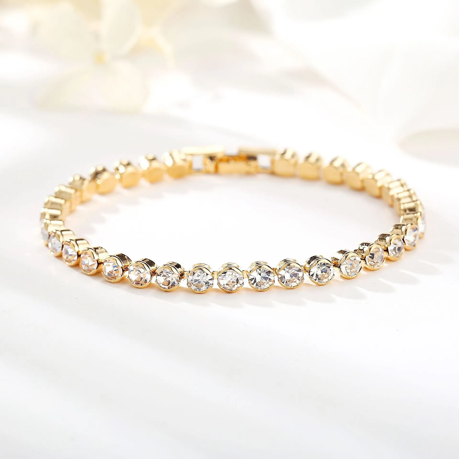 Fashion Cubic Zirconia Crystal Bracelet
