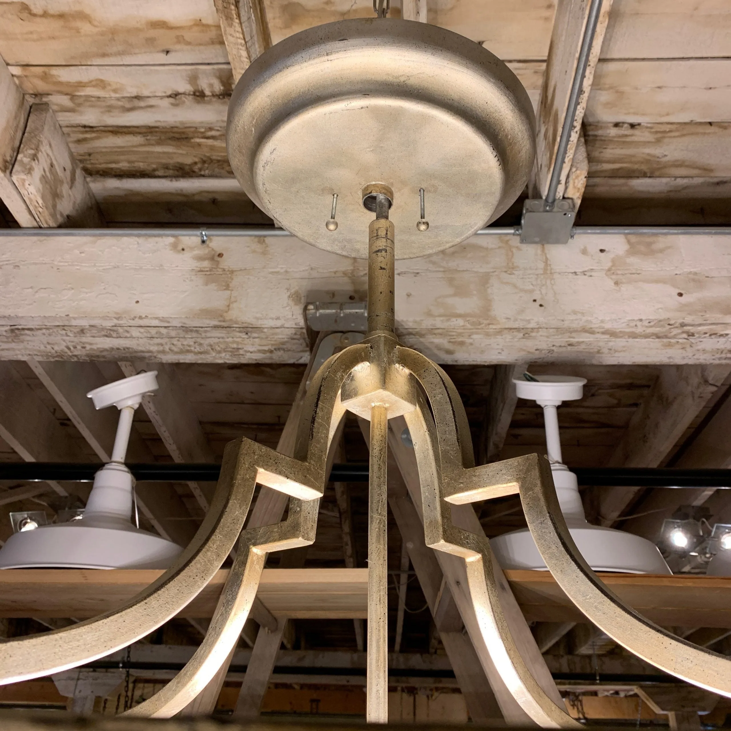 Fine Arts Luminaire Chandelier, Portobello Road with Barrel Shade