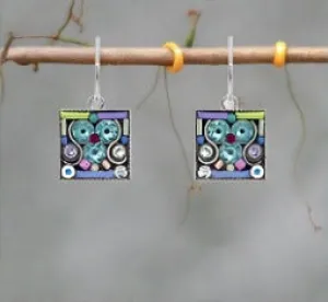 Firefly Jewelry Geometric Small Square Earring-7694-Soft