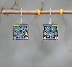 Firefly Jewelry Geometric Small Square Earring-7694-Soft