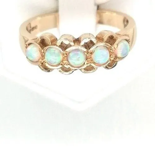 Five Stone Opal Ring