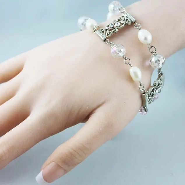 Freshwater Pearl Bridal Bracelet