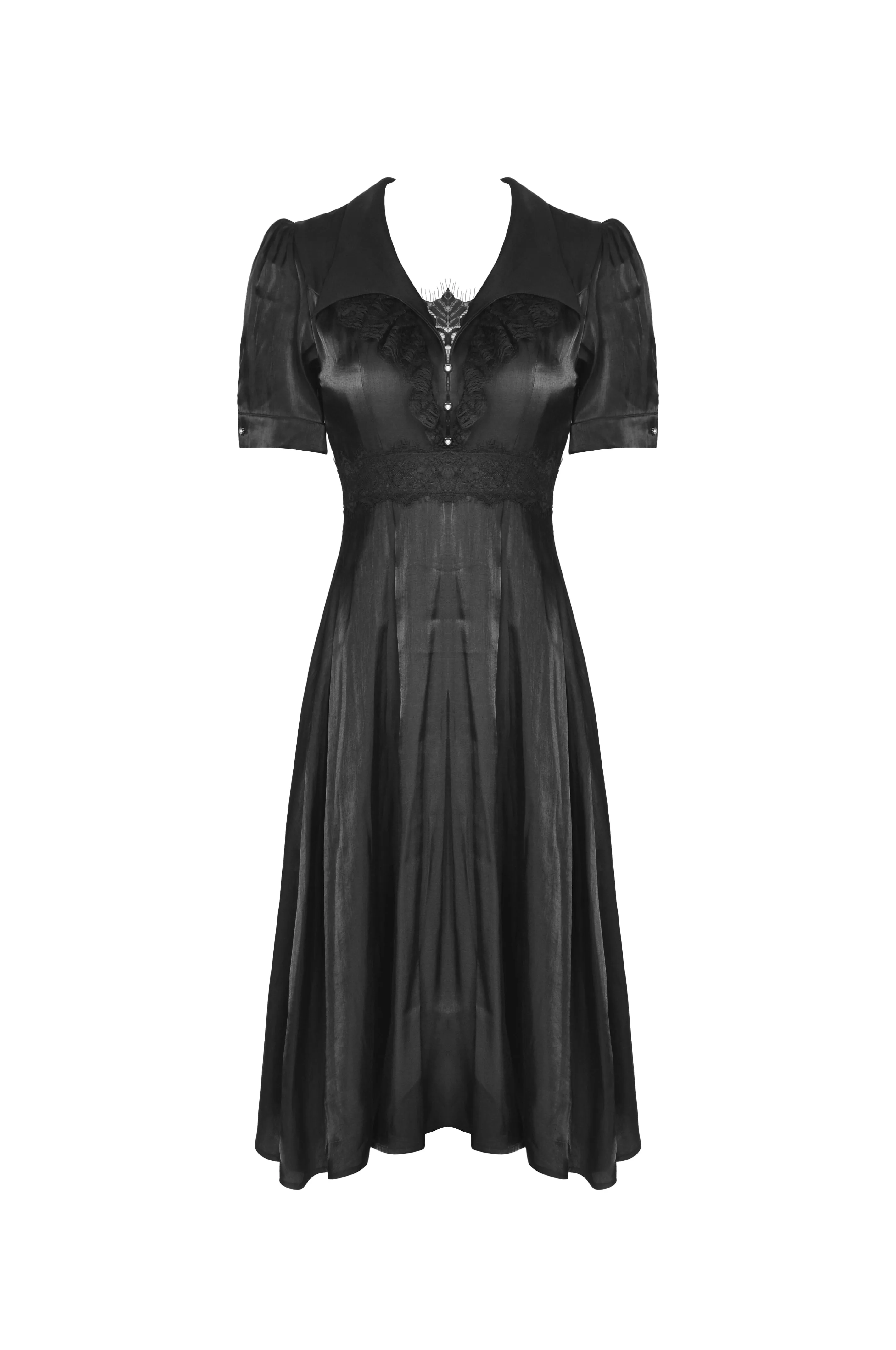 Glamorous sparkling queen lapel party dress DW510