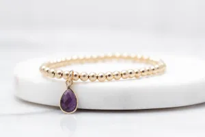 Gold Filled Gemstone Bracelet