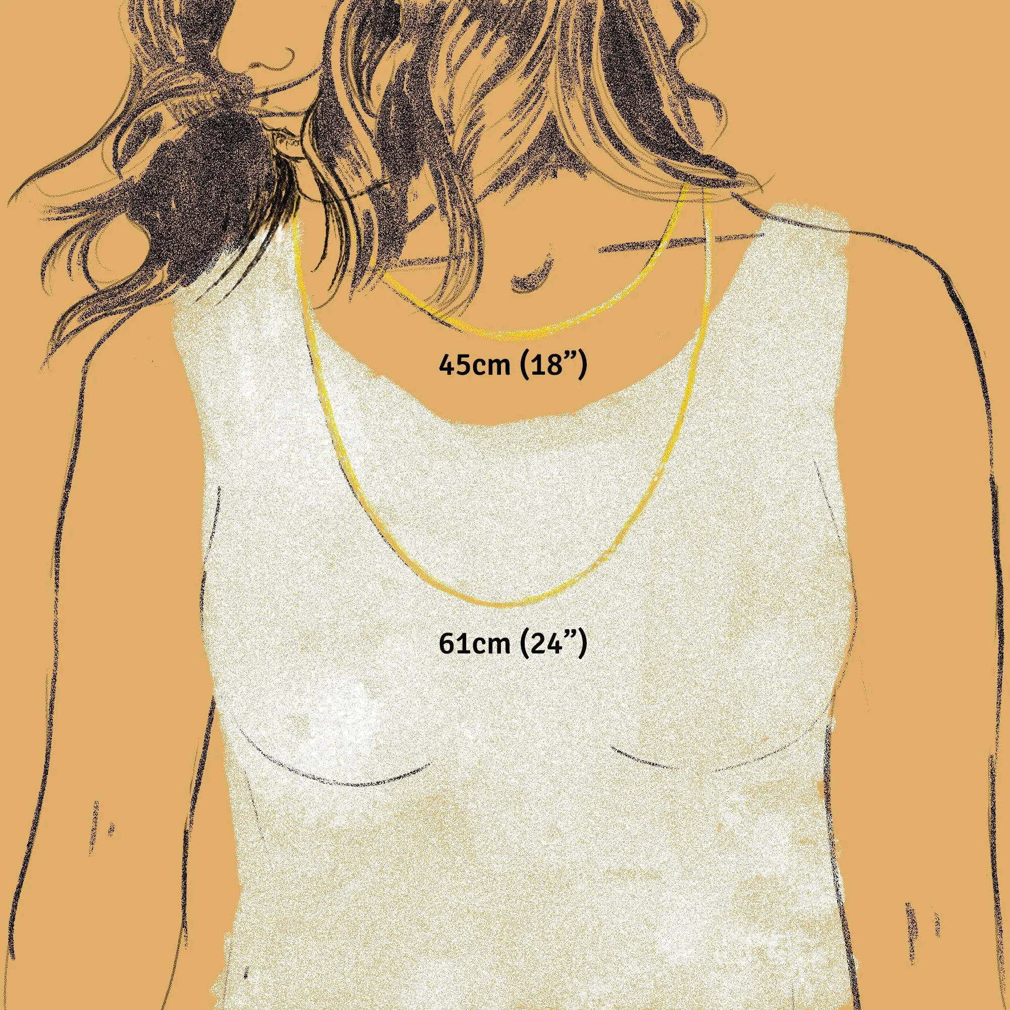 Gold Plated Tiny Celestial Locket Necklace