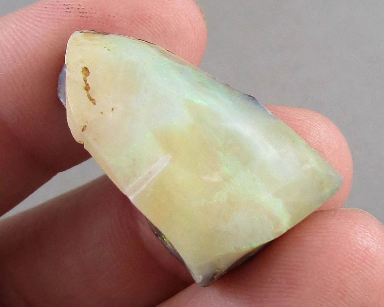 Green Glow Australian Boulder Opal 1pc B010-7
