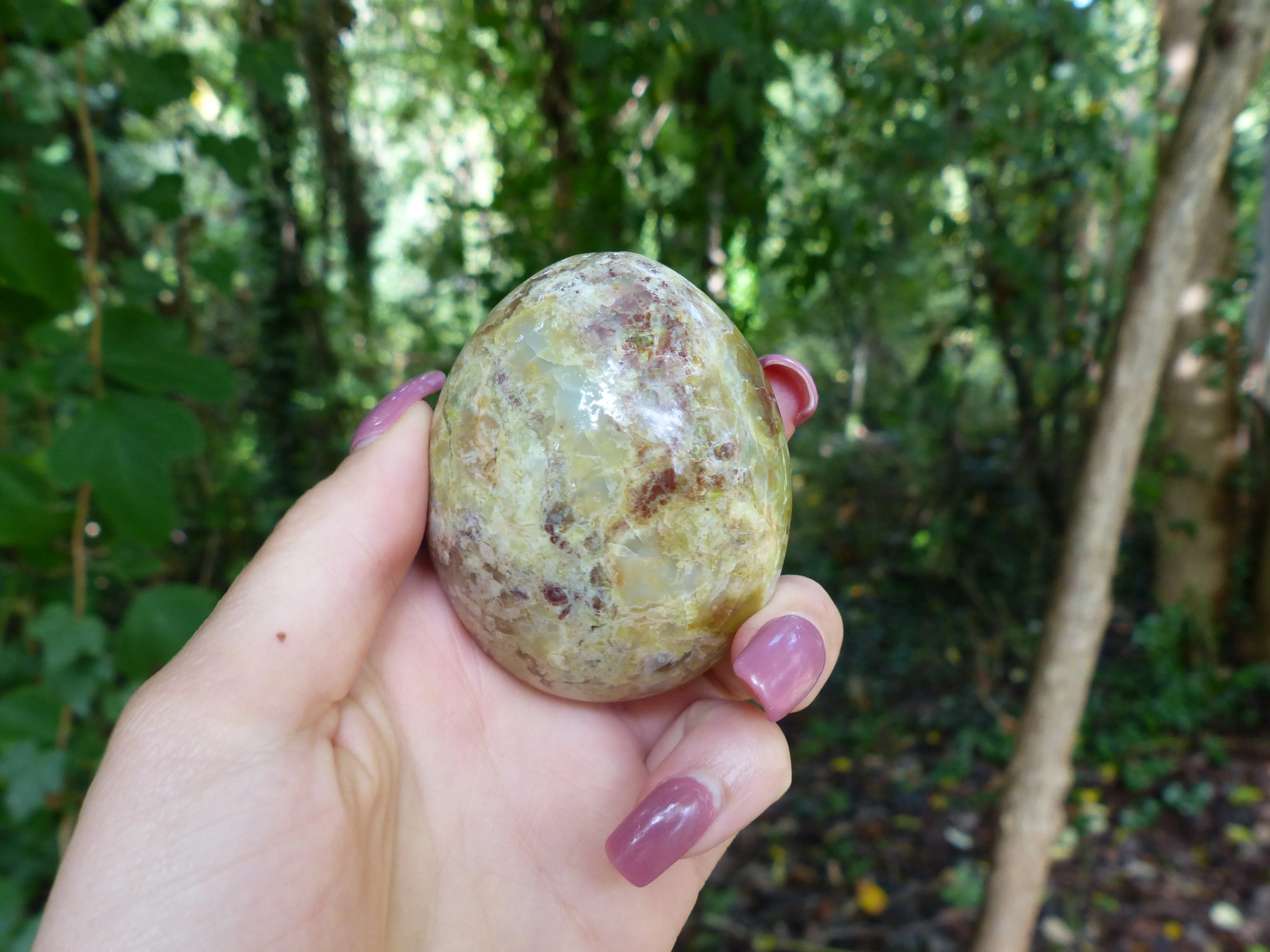 Green Opal Palm Stone (#6)
