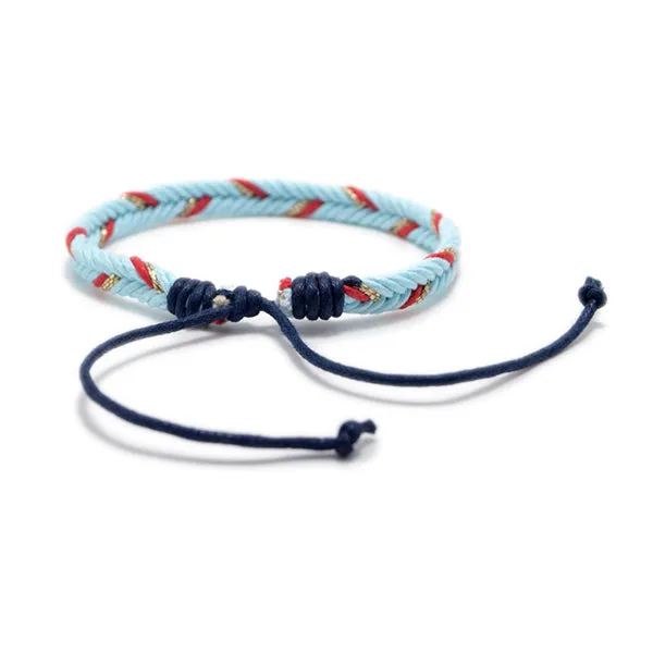 Hand-Woven Cotton and Linen Bracelet 手工編織棉麻手鍊 KJBR16134