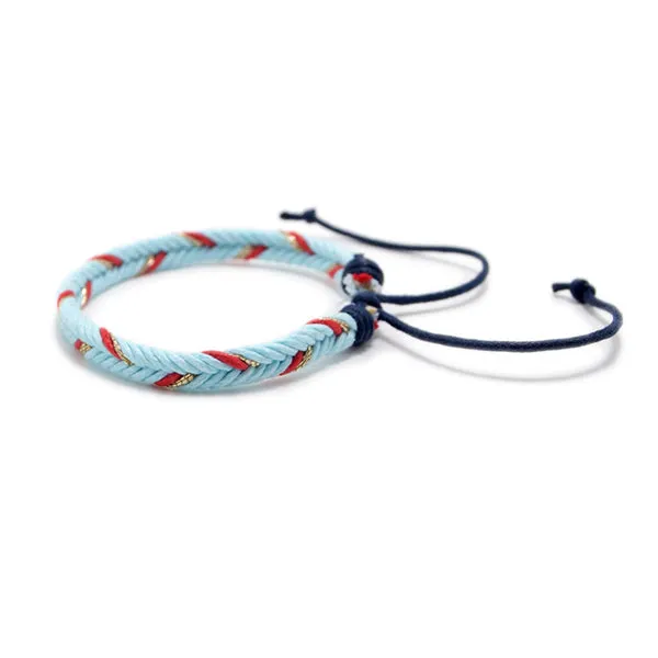 Hand-Woven Cotton and Linen Bracelet 手工編織棉麻手鍊 KJBR16134