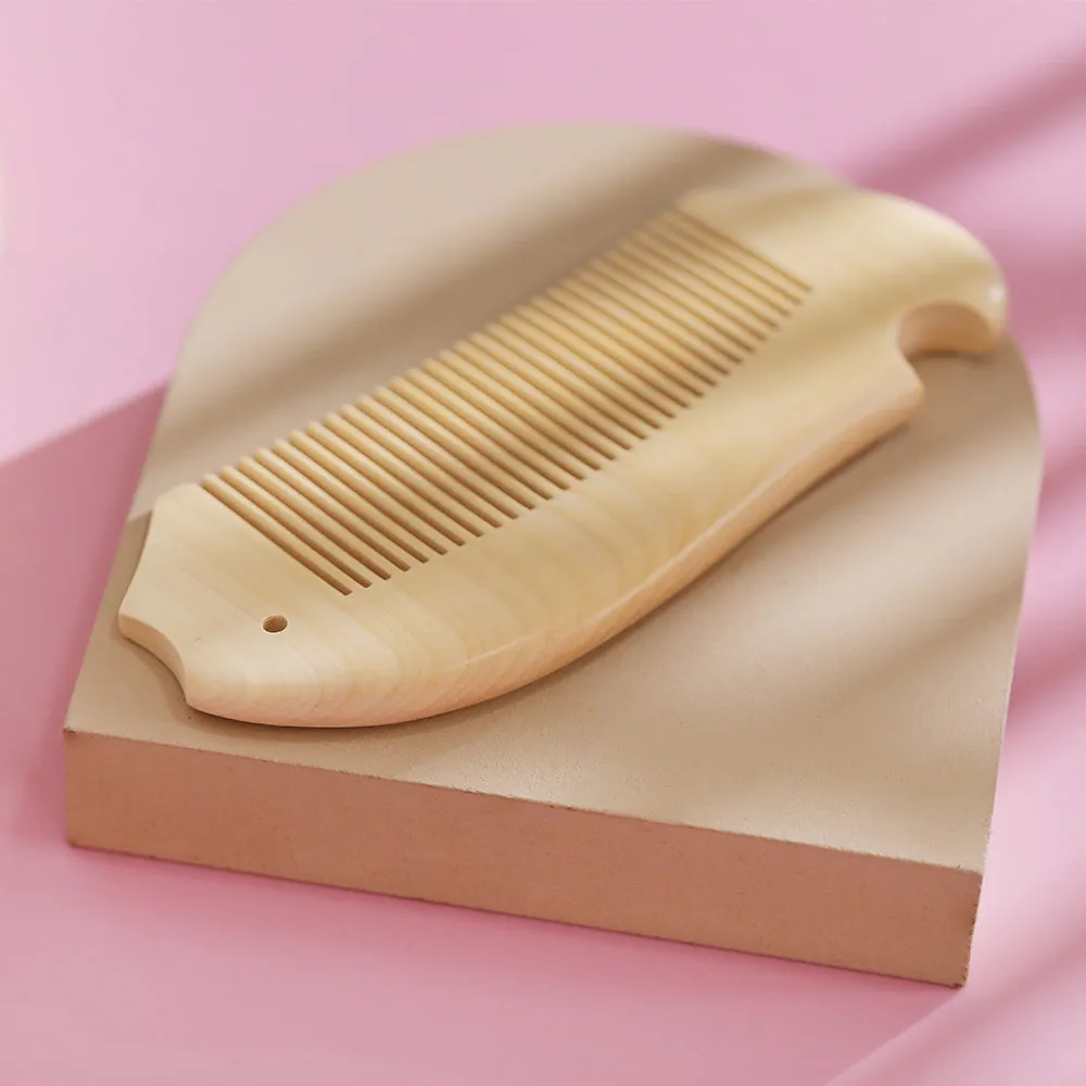 Handcraft Natural Wood Hair Comb