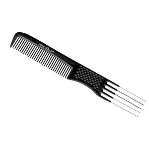Head Jog 204 Black Metal Pin Comb