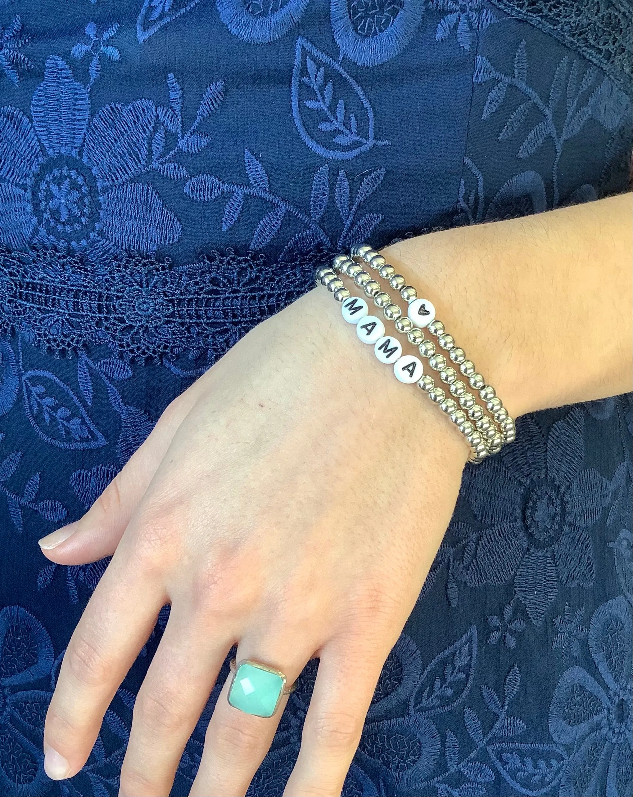 Heart Mama Bracelet set