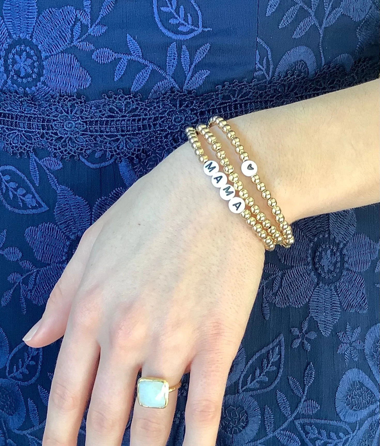 Heart Mama Bracelet set