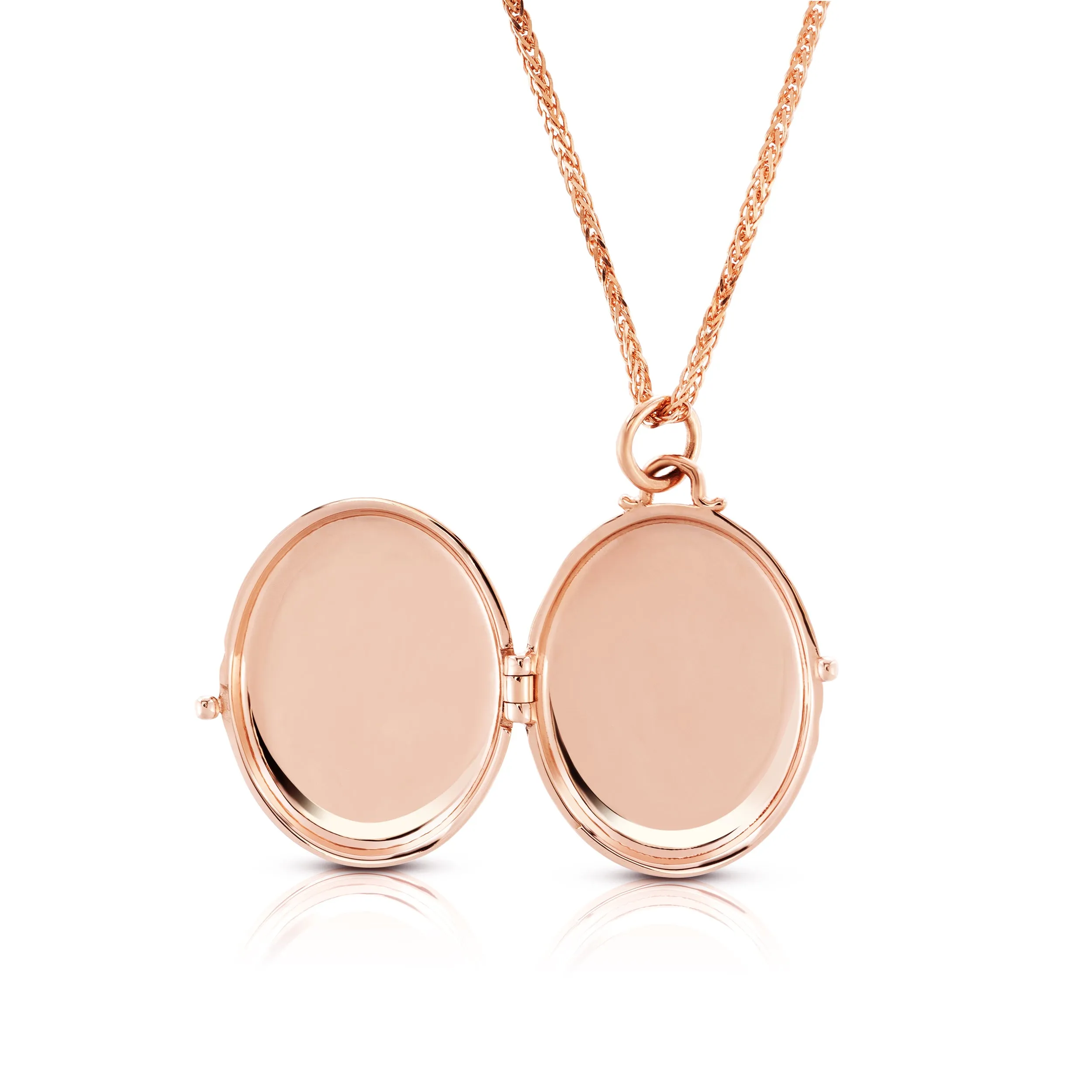 Initial Locket Necklace