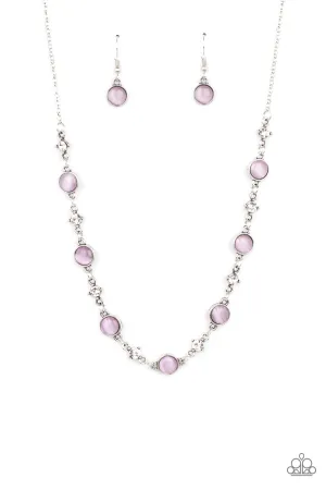 Inner Illumination - Purple Necklace - Paparazzi Accessories