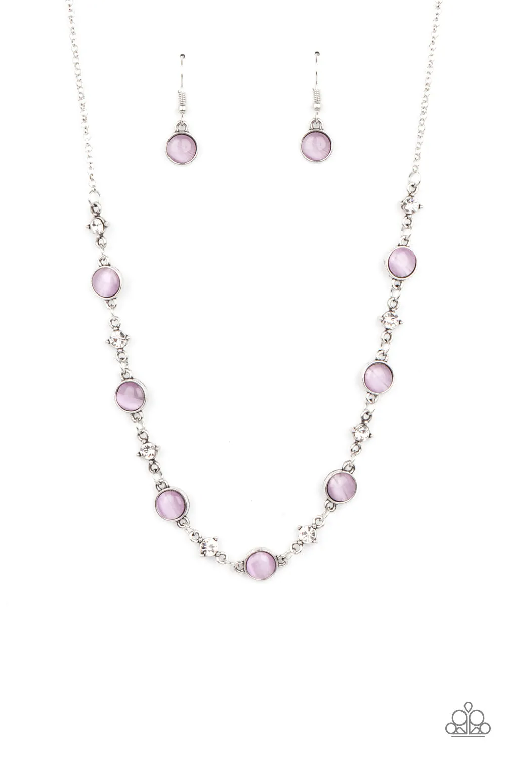 Inner Illumination - Purple Necklace - Paparazzi Accessories